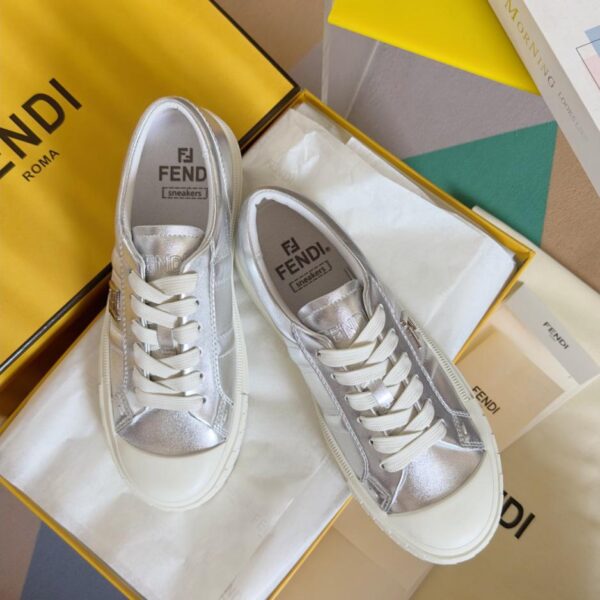FENDI Domino Series Presbyopic FF Canvas-Sportschuhe, Skateboard-Schuhe, Paar-Stil