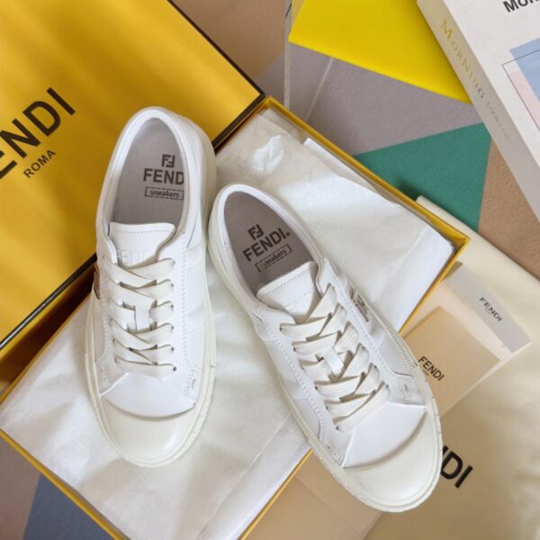 FENDI Domino Series Presbyopic FF Canvas-Sportschuhe, Skateboard-Schuhe, Paar-Stil