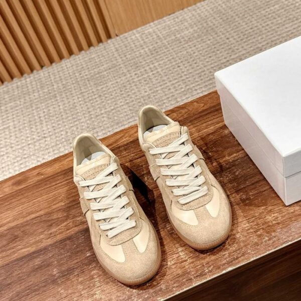replica,schuhe,beste,kaufen,1:1,besten,seiten,Replik,turnschuhe,sneakers Paar-Stil Maison Margiela MM6 Margiela Retro-Moral-Trainingsschuhe