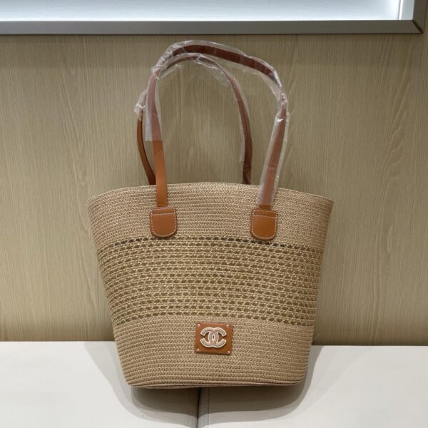 replica,schuhe,beste,kaufen,1:1,besten,seiten,Replik,turnschuhe,sneakers Chanel Herbst und Winter beliebte gewebte große Tasche im Resort-Stil
