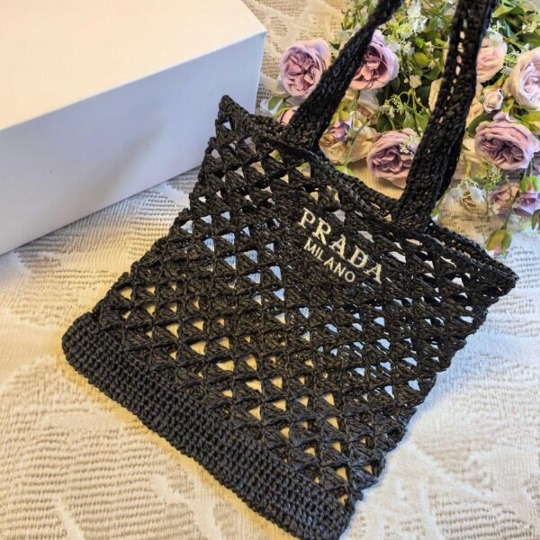 replica,schuhe,beste,kaufen,1:1,besten,seiten,Replik,turnschuhe,sneakers Gewebte Tragetasche von Prada