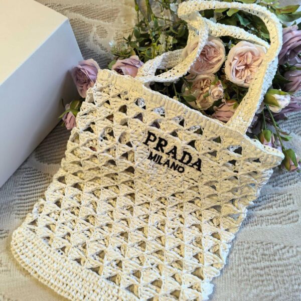 replica,schuhe,beste,kaufen,1:1,besten,seiten,Replik,turnschuhe,sneakers Gewebte Tragetasche von Prada