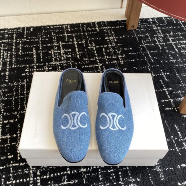 Celine Arc de Triomphe Frühjahr und Sommer im neuen Stil mit halber Drag-Prägung und Celine-Logo
