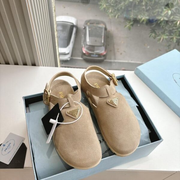 replica,schuhe,beste,kaufen,1:1,besten,seiten,Replik,turnschuhe,sneakers G036 neueste Serie Prada Boken Brotschuhe Baotou halbe Hausschuhe