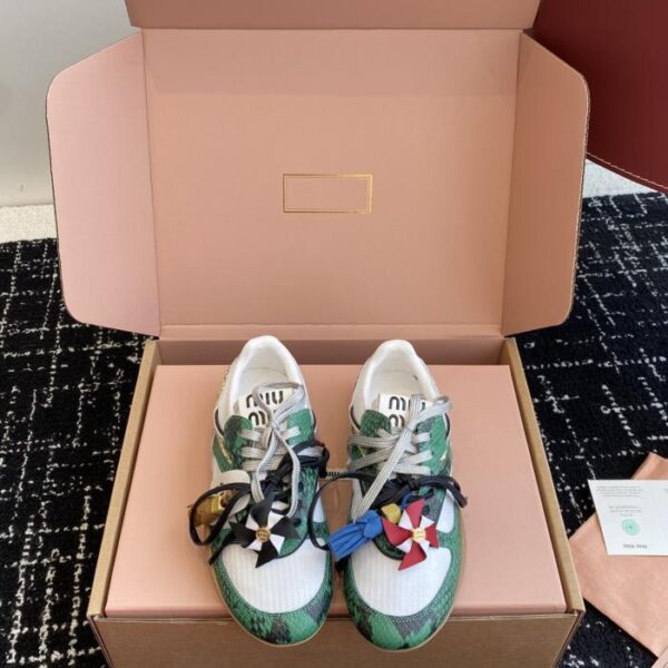 Miu Miu Frühjahr/Sommer Neue Modenschau Paar Stil Dexun Casual Schuhe
