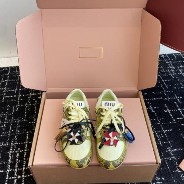 Miu Miu Frühjahr/Sommer Neue Modenschau Paar Stil Dexun Casual Schuhe