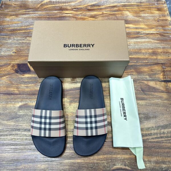 replica,schuhe,beste,kaufen,1:1,besten,seiten,Replik,turnschuhe,sneakers Burberry Sommer Neue Klassische Plaid Hausschuhe Vintage Retro Plaid Hausschuhe