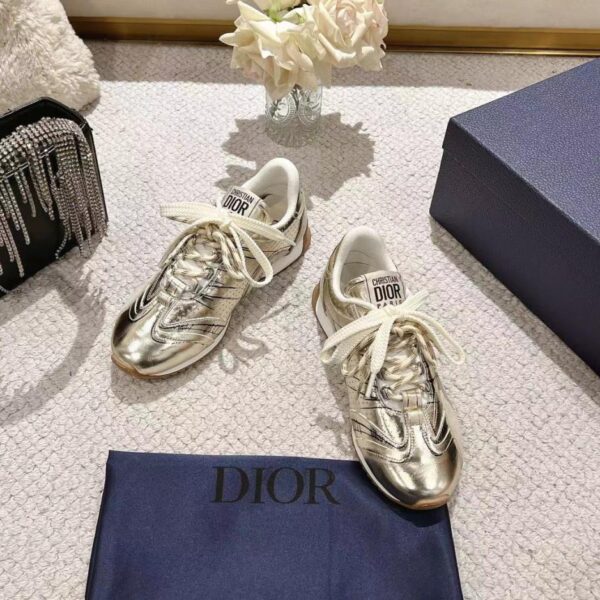 Dior Vibe Low-Top-Sneakers mit dicker Sohle