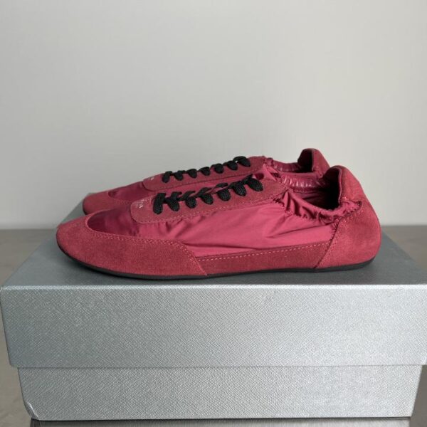 replica,schuhe,beste,kaufen,1:1,besten,seiten,Replik,turnschuhe,sneakers [Top-Version] PRADA Collapse-Serie Laufsteg-Stil leichte dünne Sohle neue Low-Top-Freizeitschuhe