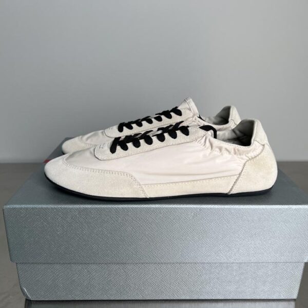 replica,schuhe,beste,kaufen,1:1,besten,seiten,Replik,turnschuhe,sneakers [Top-Version] PRADA Collapse-Serie Laufsteg-Stil leichte dünne Sohle neue Low-Top-Freizeitschuhe