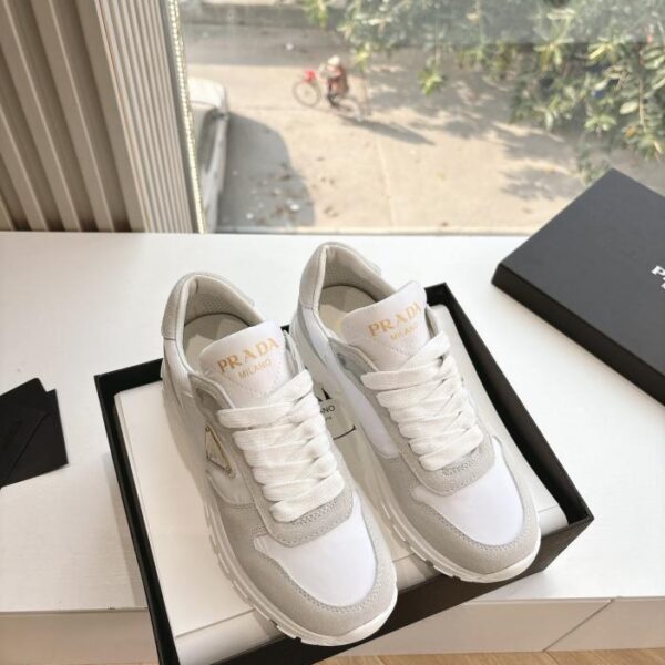 replica,schuhe,beste,kaufen,1:1,besten,seiten,Replik,turnschuhe,sneakers G741 PRADA Frühjahrs- und Sommershow Dünnbesohlte deutsche Trainingsschuhe