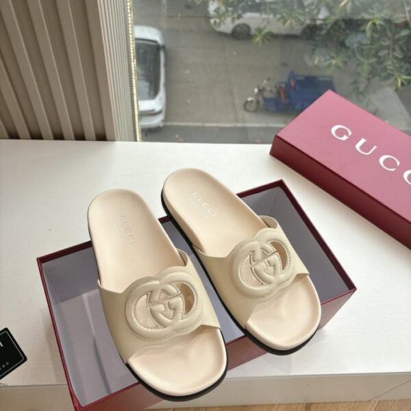 replica,schuhe,beste,kaufen,1:1,besten,seiten,Replik,turnschuhe,sneakers G335 Top-Version GUCCI Damen-Pantoletten mit dicker Sohle und geschlossener Spitze