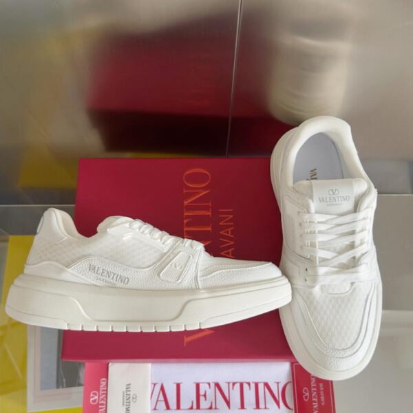 Topversion der Valentino Trainer-Paar-Freizeit-Sneaker mit dicker Sohle (ICZ08)