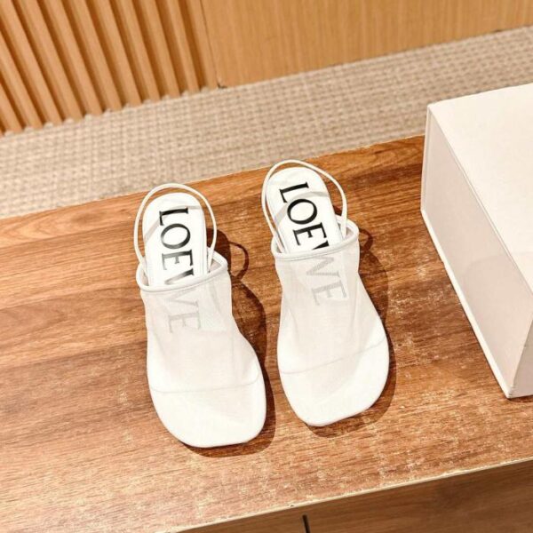 Loewe – Neue Mary-Jane-Sandalen aus Netzstoff (EHWGW)