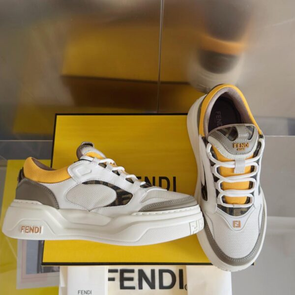 replica,schuhe,beste,kaufen,1:1,besten,seiten,Replik,turnschuhe,sneakers Fendi Fendi neueste Force-Serie FF Freizeit-Sportschuhe mit dicker Sohle (QMJS6)