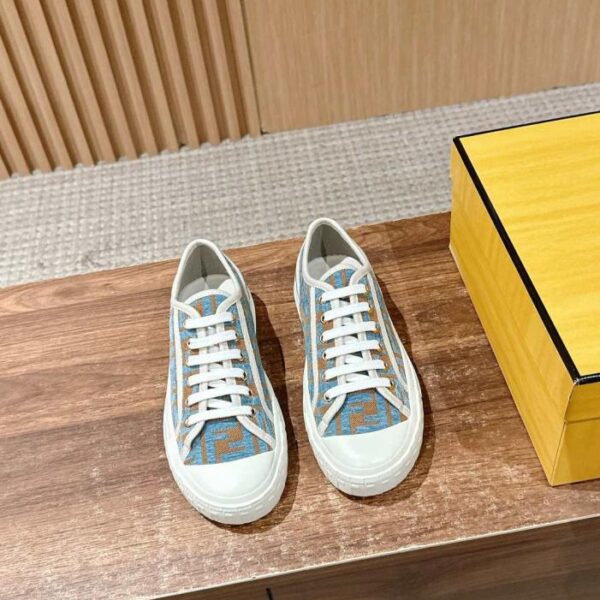 Fendi neue Canvas-Schuhe, lässige Sportschuhe (HHV3B)