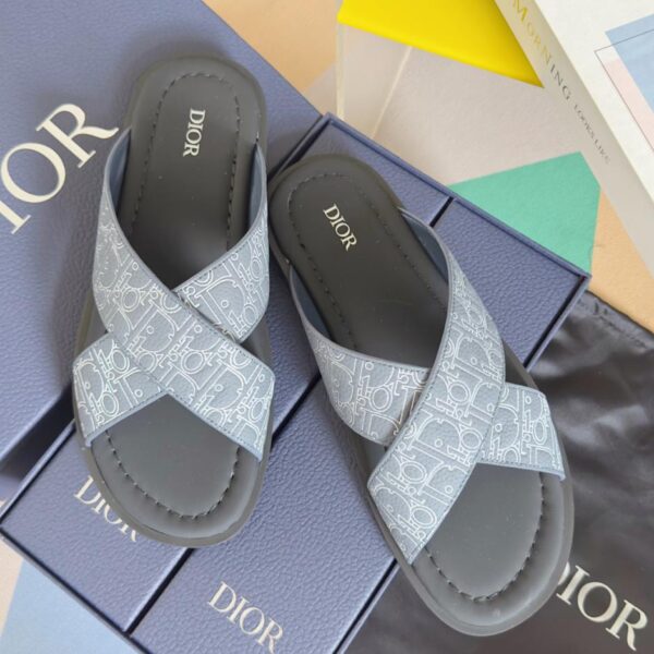 Dior neueste Alias-Serie Herren-Sandalen mit gekreuzten Riemen, Strandschuhe, Top-Version (WOWZQ)