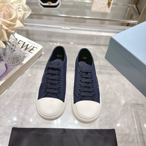 Prada Canvas-Schuhe mit runder Spitze (QWG03)