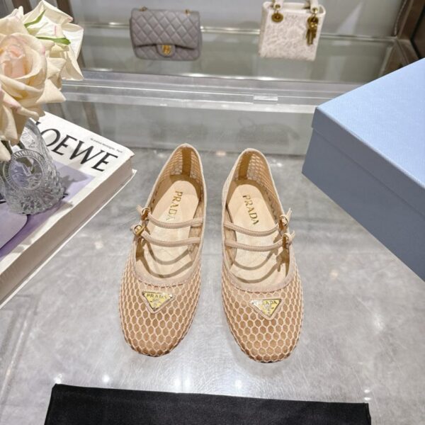 replica,schuhe,beste,kaufen,1:1,besten,seiten,Replik,turnschuhe,sneakers Prada Frühling/Sommer Neuheiten Mary Jane Ballerinas (LXH2D)