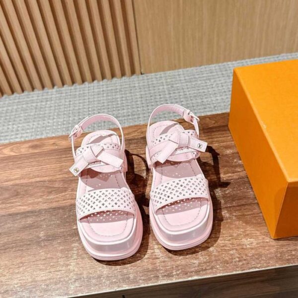 replica,schuhe,beste,kaufen,1:1,besten,seiten,Replik,turnschuhe,sneakers Louis Vuitton Frühjahr/Sommer Jelly Sandalen (8D5V5)