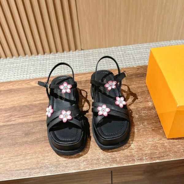 replica,schuhe,beste,kaufen,1:1,besten,seiten,Replik,turnschuhe,sneakers Louis Vuitton Frühjahr/Sommer Jelly Sandalen (8O3D1)