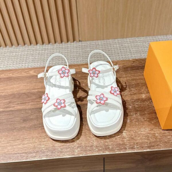 replica,schuhe,beste,kaufen,1:1,besten,seiten,Replik,turnschuhe,sneakers Louis Vuitton Frühjahr/Sommer Jelly Sandalen (J08TH)