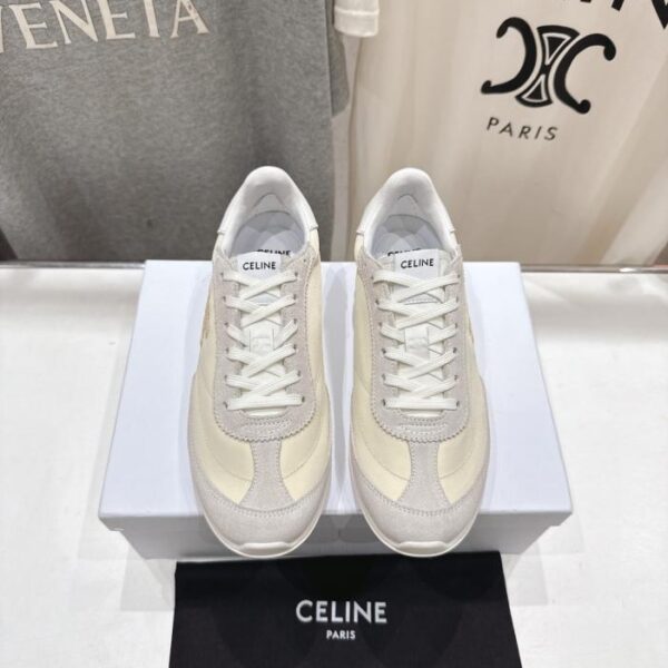 replica,schuhe,beste,kaufen,1:1,besten,seiten,Replik,turnschuhe,sneakers Hohe Version CELINE neues Logo Schnürschuhe Freizeitsportschuhe leichte Laufschuhe weiße Schuhe (224UM)