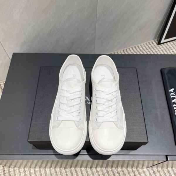 replica,schuhe,beste,kaufen,1:1,besten,seiten,Replik,turnschuhe,sneakers 《Exklusive Top Edition》 PRADA Sommer-Plateau-Freizeitschuhe aus Canvas (RFI)