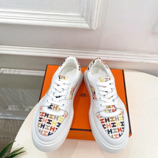 Hermes Counter neue klassische dickbesohlte Freizeitschuhe Sportschuhe Serie (K7M16)