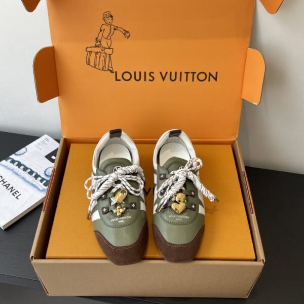 replica,schuhe,beste,kaufen,1:1,besten,seiten,Replik,turnschuhe,sneakers Louis Vuitton Frühjahr/Sommer Sneakerina Kollektion Ballett-Sneakers, deutsche Trainingsschuhe, Paar-Stil, Top Edition (LSIHE)