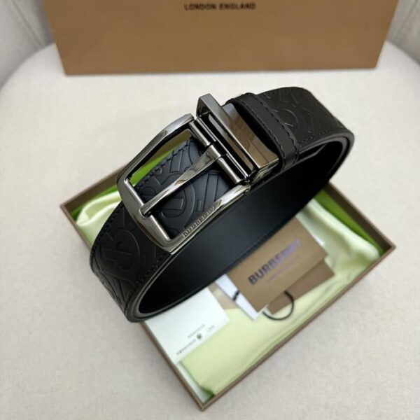 replica,schuhe,beste,kaufen,1:1,besten,seiten,Replik,turnschuhe,sneakers BURBERRY Herrengürtel mit Metallschnalle, Oberschicht aus Rindsleder, doppelseitig, 3,5 cm (UPZXT)