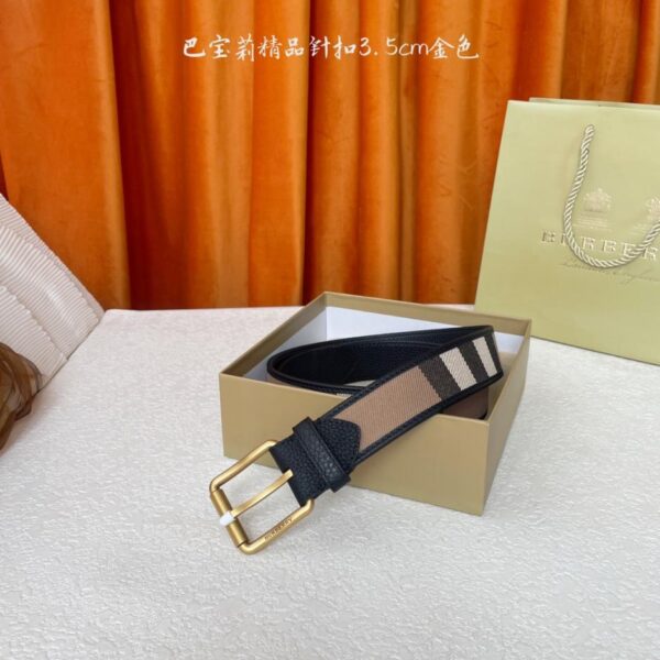 replica,schuhe,beste,kaufen,1:1,besten,seiten,Replik,turnschuhe,sneakers Burberry Synchronized Glattledergürtel mit Reiterrittermuster (6N5T0)