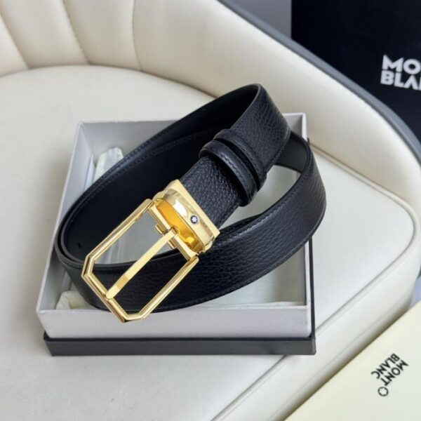 replica,schuhe,beste,kaufen,1:1,besten,seiten,Replik,turnschuhe,sneakers Montblanc 3,5 cm breit, aus vollnarbigem Rindsleder, mit hochwertiger Dornschließe und freiem Schnitt für Business-Casual-Kleidung (OM2XF)