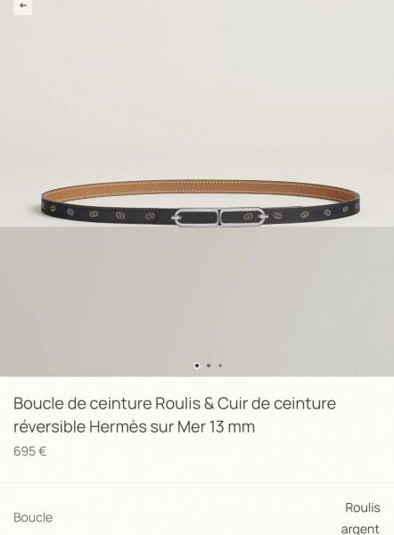 replica,schuhe,beste,kaufen,1:1,besten,seiten,Replik,turnschuhe,sneakers Hermes Damengürtel, New ROULIS, Premium-Hardware, importiertes Epsom-Leder, 13 mm Breite (FKT4S)