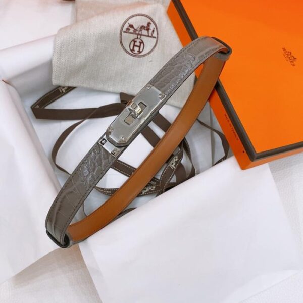 replica,schuhe,beste,kaufen,1:1,besten,seiten,Replik,turnschuhe,sneakers Kelly 1.8 Gürtel Epsom Kalbsleder Krokodil geprägt Gürtel (JCKY9)