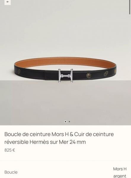 replica,schuhe,beste,kaufen,1:1,besten,seiten,Replik,turnschuhe,sneakers Hermes Damengürtel, New MORS H, Premium-Hardware, importiertes Epsom-Leder, 24 mm Breite (DJ1FL)