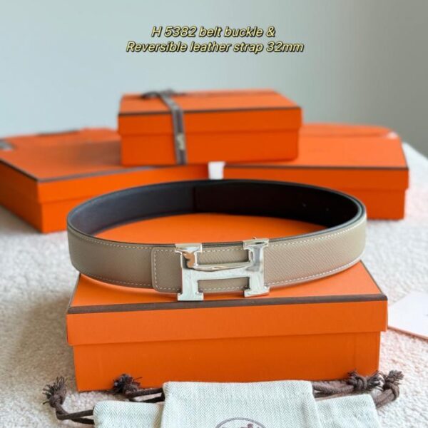 replica,schuhe,beste,kaufen,1:1,besten,seiten,Replik,turnschuhe,sneakers Hermes-Boutique-Hardware mit importiertem Epsom-Leder 32 mm Herrengürtel (UPHKP)