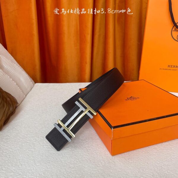 replica,schuhe,beste,kaufen,1:1,besten,seiten,Replik,turnschuhe,sneakers Hermes Original 3,8 cm breiter importierter Originalgürtel doppelseitig (HZ700)
