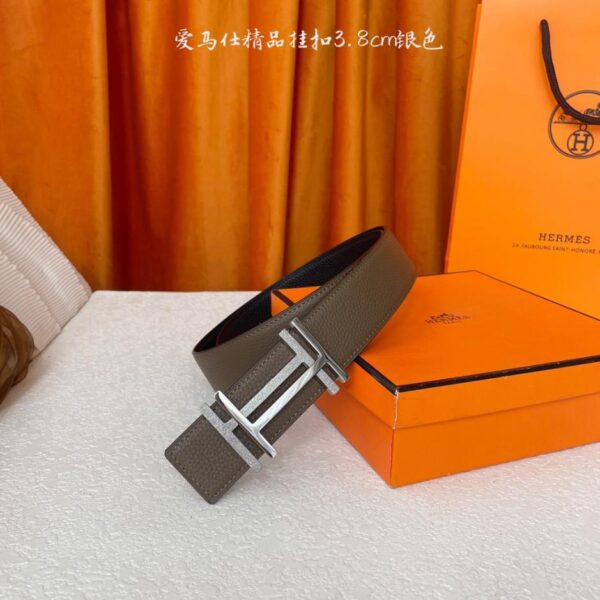 replica,schuhe,beste,kaufen,1:1,besten,seiten,Replik,turnschuhe,sneakers Hermes Original 3,8 cm breiter importierter Originalgürtel doppelseitig (JLWTD)