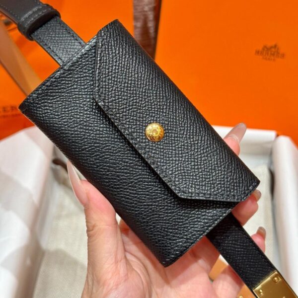Hermes Kelly Buckle kleine Gürteltasche H neuer Gürtel (X2GCF)