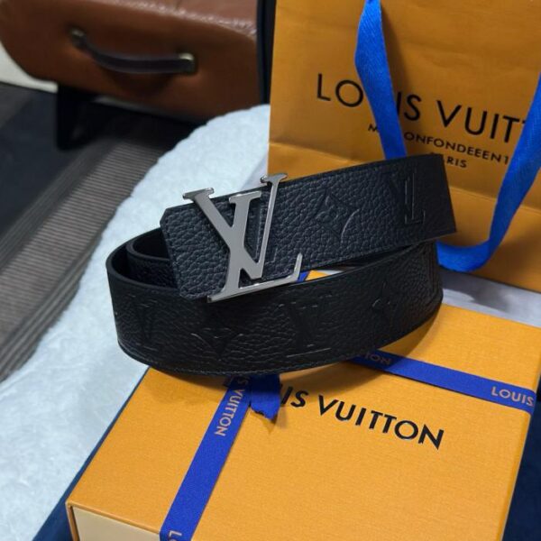 replica,schuhe,beste,kaufen,1:1,besten,seiten,Replik,turnschuhe,sneakers LV Louis Vuitton Doppelseitige Lychee Togo Breite 4,0 cm Luxus LV Schnalle (84S3J)