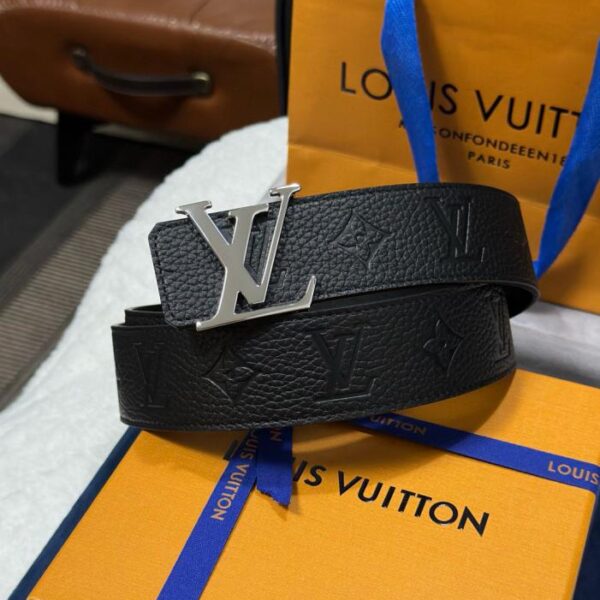 replica,schuhe,beste,kaufen,1:1,besten,seiten,Replik,turnschuhe,sneakers LV Louis Vuitton Wende-Lychee-Togo, Breite 4,0 cm, Luxus-LV-Schnalle (EHO8N)