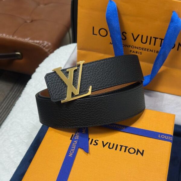 replica,schuhe,beste,kaufen,1:1,besten,seiten,Replik,turnschuhe,sneakers LV Louis Vuitton Doppelseitige Lychee Togo 4,0 cm breite Luxus-LV-Schnalle (ODDQ8)