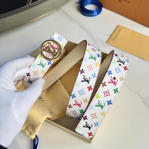 replica,schuhe,beste,kaufen,1:1,besten,seiten,Replik,turnschuhe,sneakers LV Damengürtel, Breite 3,0 cm, Collaborative Flower Collection (2G00F)