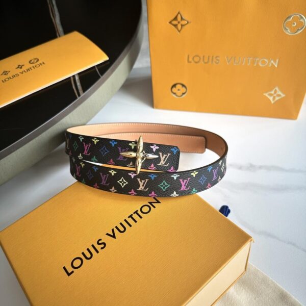 LOUIS VUITTON Neuankömmling Original Damengürtel Breite 25mm (YXOWK)