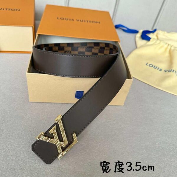 replica,schuhe,beste,kaufen,1:1,besten,seiten,Replik,turnschuhe,sneakers LOUIS VUITTON Neuer Herren-Originalgürtel, Breite 35 mm (A7YHN)