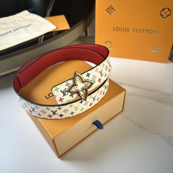 replica,schuhe,beste,kaufen,1:1,besten,seiten,Replik,turnschuhe,sneakers LV Damengürtel, Breite 3,5 cm, Collaborative Flower Collection (FOFWJ)