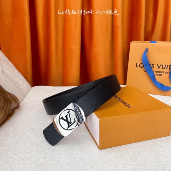 【LOUIS VUITTON】Klassische Original-Boutique-Schnalle, Breite 4,0 cm (LSKGK)