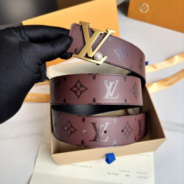 replica,schuhe,beste,kaufen,1:1,besten,seiten,Replik,turnschuhe,sneakers LOUIS VUITTON Neuankömmling Herren Original Gürtel Breite 40mm (6A1IL)