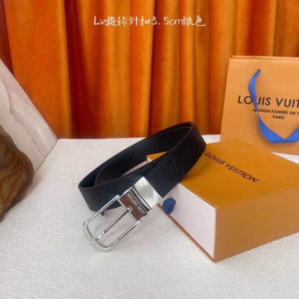 【LOUIS VUITTON】 Klassische Boutique-Drehdornschließe, Breite 3,5 cm (M6KHL)